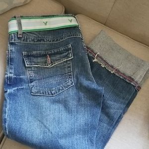 American Eagle jean capris from early 2000's
